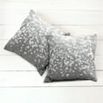 thumbnail image 2 of Ambesonne Abstract Throw Pillow Cover 2 Pack, Sunshines Marriage, 18", Dimgrey White, 2 of 6