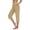 Khaki, variant on Women's Casual Capri Pants Stretch High Waisted Summer Wide Leg Comfy Yoga Cropped Trousers with Pockets Lightweight Versatile Outfits(Khaki,S)