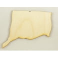 thumbnail image 2 of 1 Pc, Medium 12" X 10.25" X 1/8" Thick Connecticut State Cutout, 2 of 2