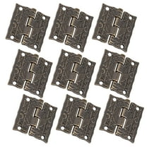 UPKOCH 20Pack Small Door Hinges Iron Vintage Decorative Hinges for present Boxes