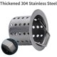 thumbnail image 3 of Bathtub Strainer(4 Packs), 3.2cm To 4.6cm Stopper Bathtubs, Hair Catcher Stainless Steel Filter Drain Hair Catcher For Bath Sink Wash Basin, 3 of 4