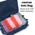 thumbnail image 5 of Fit + Fresh All The Things XL Tote Bag, Travel & Overnight Bag, Pink Stripe, 5 of 8