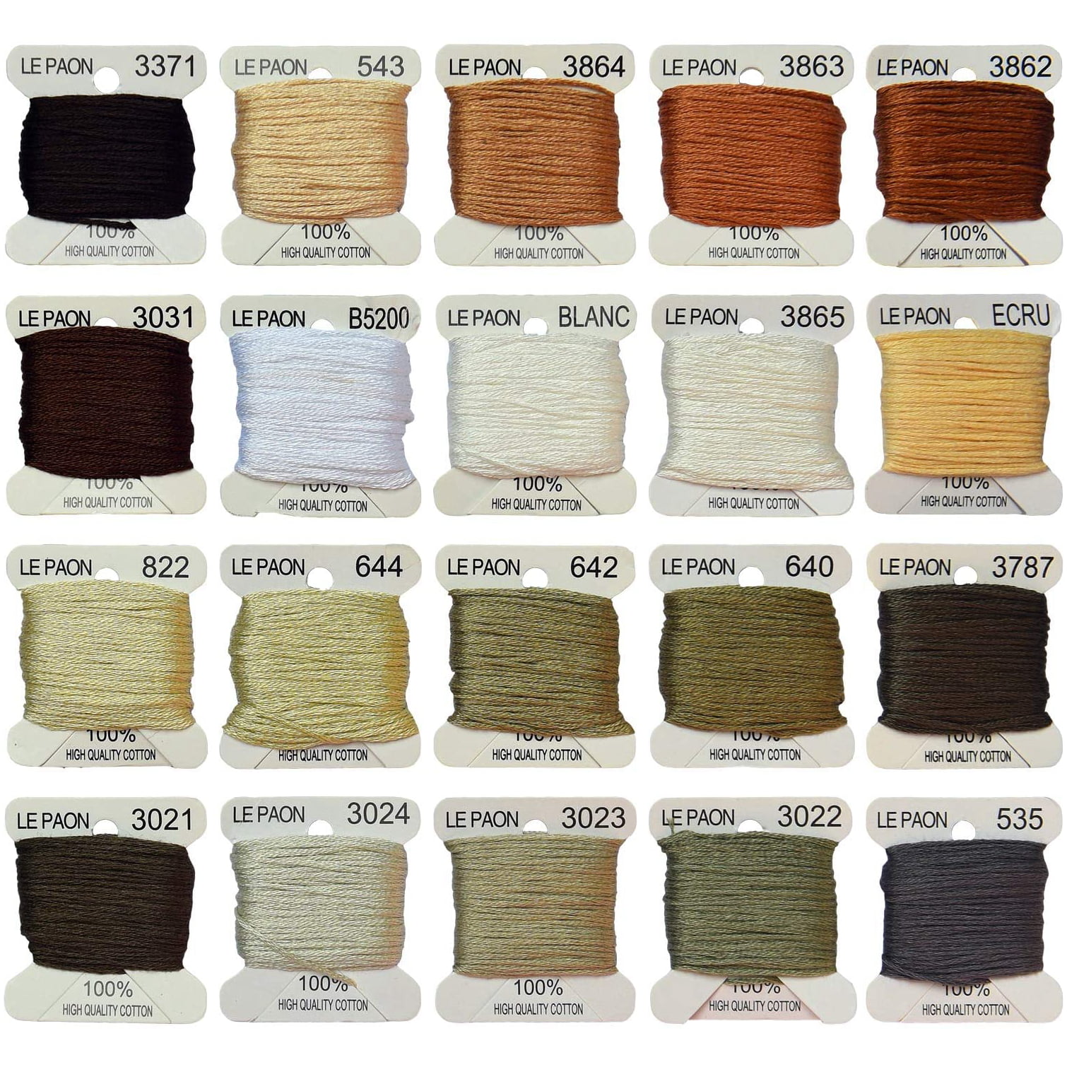 Color Celery 1000M Spools 50/3-40 Colors Available Cotton Thread