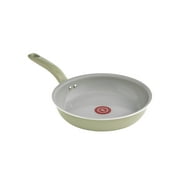 T-fal Fresh Simply Cook Ceramic Cookware Nonstick Fry Pan Aluminum Green, 12 inch