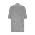 thumbnail image 6 of Women's Sequin Jacket Three Quarter Sleeve Blazer Top for Casual Party Night Out and Business Office Wear Fashion Essential Gift for Ladies | Sopatenor,Gray XL, 6 of 9