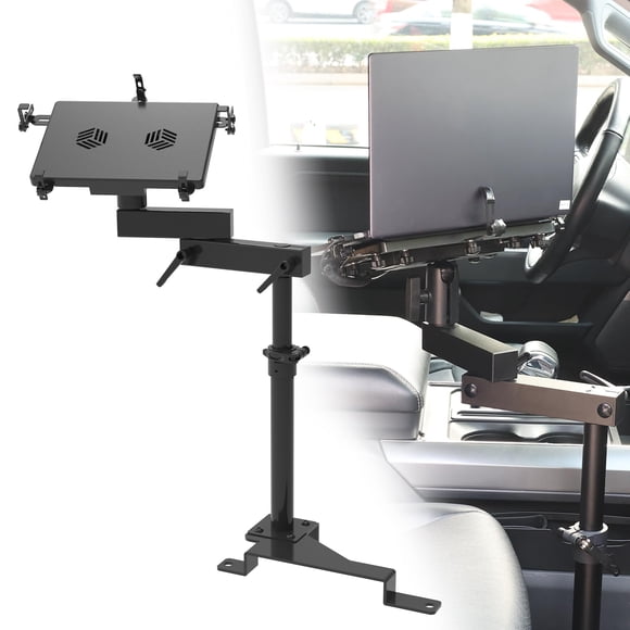 Soporte para laptop para camioneta MELIPRON para Ford F150-F550, con ventiladores de enfriamiento