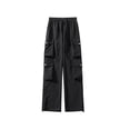 thumbnail image 1 of Diufon Pantalon Cargo Large pour Hommes Taille à Cordon Décontractée Pantalon de Randonnée Extérieur Ample avec Multi-Poches, 1 of 3