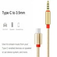 thumbnail image 3 of USB C to 3.5mm Audio Cable - 3.3FT Adapter for Headphones & Car Stereos, 3 of 5