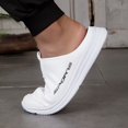 thumbnail image 4 of Men’s Lightweight Slip On Mule Sneakers Breathable Cushioned Casual Walking Shoes with Non Slip Sole for Travel Indoor Outdoor Everyday Comfort Wear, 4 of 7