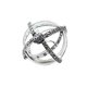 thumbnail image 2 of Nuevo anillo de bola de esfera astronómica anillo de dedo pareja amante joyería regalo Vintage complejo giratorio esfera armilar anillo 7-12 Ropa, zapatos y accesorios Miscelánea plata 11 # Guardurnaity PS16164-10, 2 of 6