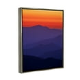 thumbnail image 3 of Stupell Bold Mountain Sunrise Sky Landscape Photography Gray Floater Framed Art Print Wall Art, 3 of 6