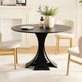 thumbnail image 5 of Black MDF Kitchen Table for Small Spaces / Quick to Assemble, 5 of 5