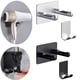 thumbnail image 1 of Ganfancp Secador de Pelo de Montaje En Pared de Aluminio Secador de Pelo Organizador de Almacenamiento de Baño 5Ml Ofertas Del Día Liquidación 2X Estante, 1 of 2