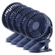 thumbnail image 2 of Soplador Aire USB mini MiniBreezeBlue 5Pzas 4"Ø Azul USB 5V 3 Velocidades Ventiladores de Escritorio. VentDepot MXBBZ-005, 2 of 2