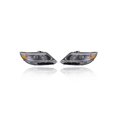 thumbnail image 1 of Headlight Assembly - Compatible/Replacement for '14-15 Kia Sorento LX - Halogen Without LED Daytime Running Lamp - Pair, Left Driver + Right Passenger Set - 921021U500, 921011U500, 1 of 2