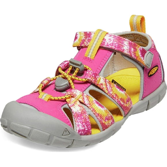 KEEN Seacamp 2 CNX Closed Toe Sandal, Multi Yellow, 12 US Unisex Little Kid