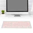thumbnail image 3 of 108 Keys Mechanical Keyboards PBT Double Layer Two Color Keycaps High Low Layout Durable for 61 87 104 108 Keyboards, 3 of 8