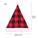 thumbnail image 2 of Gorro navideño a cuadros Gorro navideño de lino Gorro navideño para adultos Gorro navideño decorativo, 2 of 7