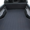 thumbnail image 1 of TrailFX Bed Mat 640N TFX Bed Mats; Direct-Fit; Drop-In; Without Raised Edges; Textured Pebble Surface Design; Black; Rubber; Tailgate Liner/Mat Not Included, 1 of 6