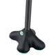 thumbnail image 2 of Bastón Hugo Mobility 731-857 de cuatro patas con desplazamiento ajustable y punta ultraestable, color ébano, 2 of 4