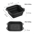thumbnail image 4 of Portable Silicone Ice Bath Bucket Foldable Cooling Shower for Cold Shower Therapy, 4 of 8
