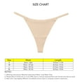 thumbnail image 4 of Bragas de tiro bajo tangas de mujer de cintura baja sin costuras para mujer para la playa ANGGREK Otros, 4 of 5