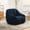 Dark Blue + Teddy + Foam+2, variant on YANGXUN Green Teddy Plush Pre-Filled Bean Bag Chair with Memory Foam Ergonomic Lazy Sofa Lounger for Dorm Apartment Living Room