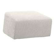 Stretchable Ottoman Cover Living Room Storage Ottoman Protect Cover with Elastic