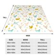 thumbnail image 3 of Sikiie Chicken Ultra-Soft Micro flannel Blanket Luxury All Seasons Warm Blanket for Bedding Sofa and Travel (4 sizes)-50"x40", 3 of 7