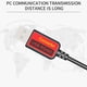 thumbnail image 3 of BMS USB- UART Communication Protocol To PC Replacement For Lifepo4 Li-Ion NCM LTO Battery 4S To 32S Daly Smart BMS UART Cable, 3 of 5