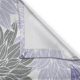 thumbnail image 3 of Ambesonne Dahlia Kitchen Curtains, Floral Blossoming Garden, 55"x36", Lavender Grey and White, 3 of 3
