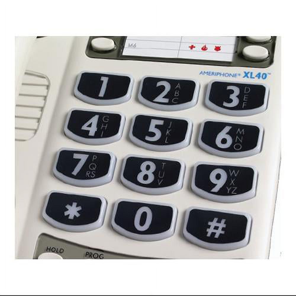 Clarity 76559.500 XL40A Corded Amplified Phone - White - image 2 of 3