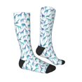 thumbnail image 3 of Balery Cool Giraffe Printed Novelty Socks Men's Women's Crew Socks Sports Socks Knee High Socks Cotton Socks Quirky and Cool Socks, 3 of 9