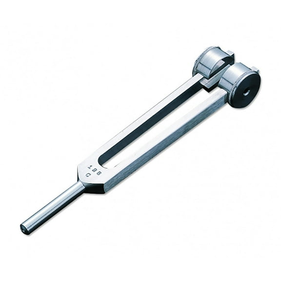 ADC Tuning Fork 2048 hz, Satin aluminum
