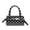 Black, variant on Polka Dot Bowler Bag,Slouchy Tote Bags Polka Dot PU Bowler Bag for Women Fashion Hobo Bags Large Shoulder Bag Handbag for Travel Work