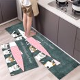 thumbnail image 3 of Alfombra de cocina antideslizante moderna para el hogar, alfombra suave de dibujos animados simple a la moda, alfombra de baño de tira larga, felpudo de entrada lavable y duradero, 3 of 5
