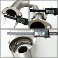 thumbnail image 4 of DNA Motoring CBE-AI90 For 1990 to 1993 Acura Integra Stainless Steel Catback Exhaust System 4.5" Muffler (Chrome Muffler Tip) DA DB 91 92, 4 of 4
