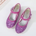 thumbnail image 5 of Girls Sandals Dress Shoes for Kids Heels Party Performance Glitter Non Sole Toddler Jellies Slides for Big Kids Slides Youth Girls Jelly Sandals for Baby Girls Slide Girls Baby Girl Sandals, 5 of 8
