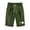 Army Green, variant on Ruimatai Women Basic Summer Shorts Short PantsWomen's Summer Print Five Points Large Size Cotton Linen Pants Casual Pants Shorts