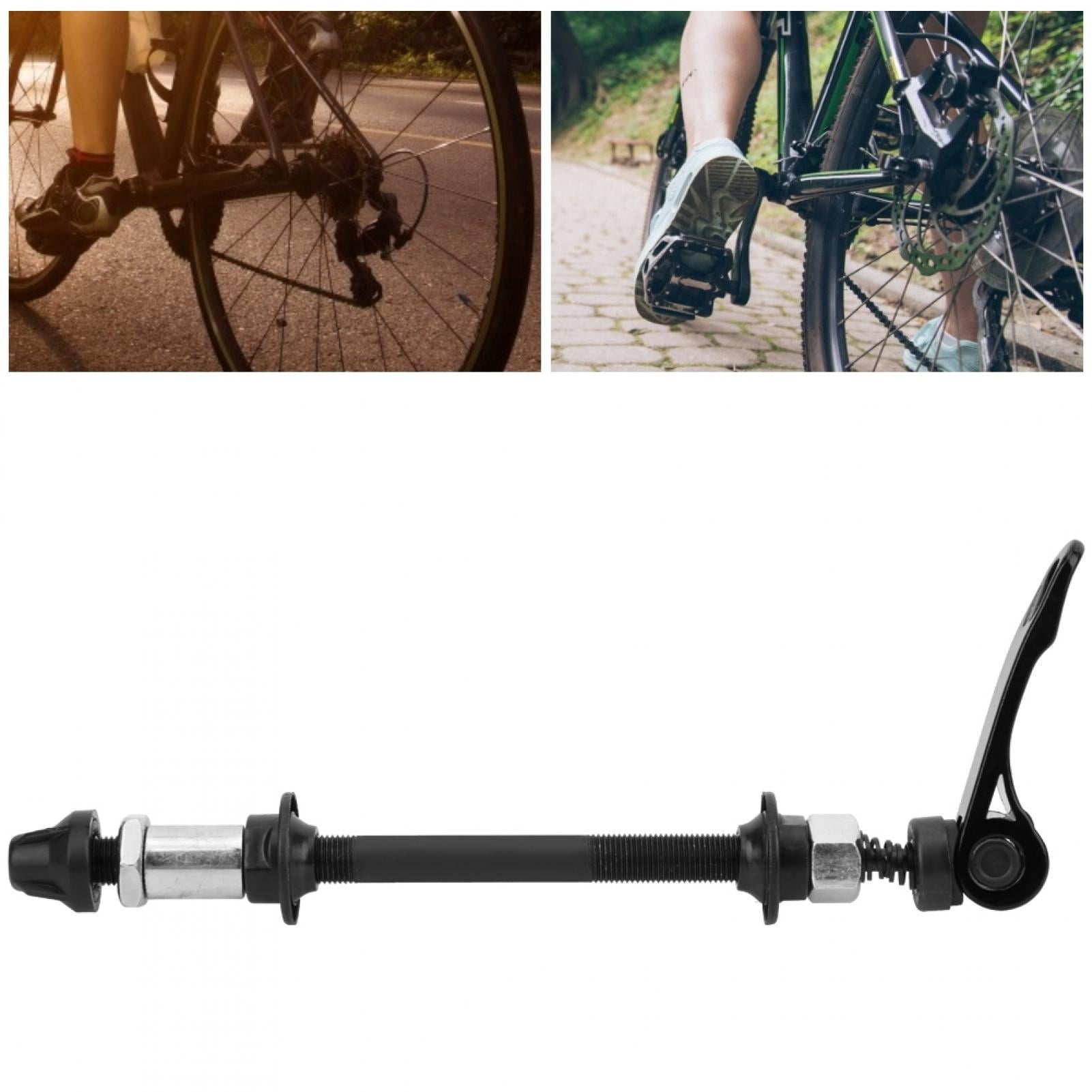 Strong and Durable Light Weight Stable Performance High Reliability Steel Hub Axle Rear Axle Bicycle Hub Axle for Riding Best Gift Bicycle Hub Axle Cyclists 