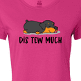 thumbnail image 4 of Inktastic Napping Dis Tew Much Rottweiler Women's T-Shirt, 4 of 5