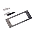 thumbnail image 3 of Full-size Flat Metal Humbucker Pickup Mounting Rings Frame Mounting Ring Flat Base Pickup Frame Thicknes 2mm (Black), 3 of 8