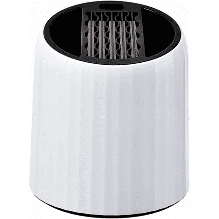 

Knife Block Holder Caliamary Round Universal Knife Block without Knives Multifunctional Rotatable Kitchen Knife Holder Space Saver Organizer Detachable for Easy Cleaning (White)