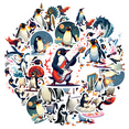 thumbnail image 2 of Cartoon Penguin Theme Stickers, Waterproof Penguin Theme Sticker for Water Bottle Laptop Phone Cases Planner Skateboard Luggage Helmet Party Favor Decor, Ideal for Adults Teens Teacher Rewards, 2 of 9