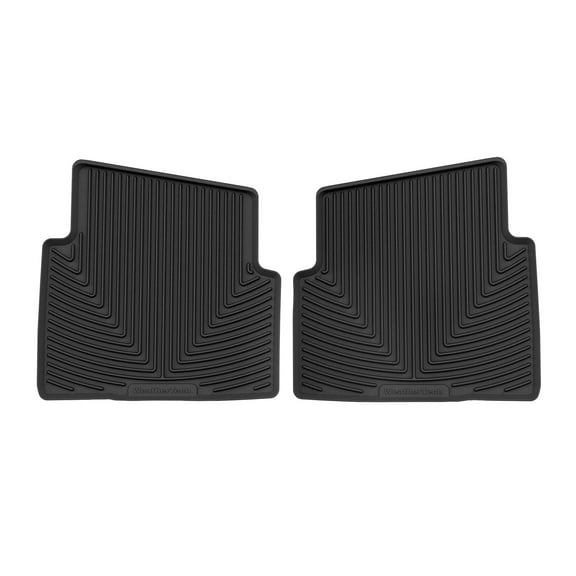 WeatherTech All-Weather Floor Mats compatible with Ford Bronco Sport, Maverick - 2nd Row, Black