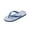 Blue, variant on Women's Flat Flip Flops Plus Size Rubber Casual Non-slip Comfortable Unisex Summer Holiday Beach Shoes Indoor and Outdoor Blue Size 35-45