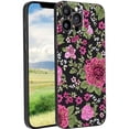thumbnail image 1 of Pretty-floral-purple-5 Phone Case, Degined for iPhone 13 Pro Case Men Women, Flexible Silicone Shockproof Case for iPhone 13 Pro, 1 of 1