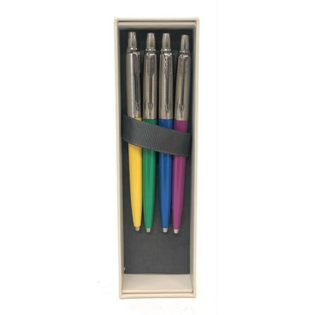 Parker Jotter Originals Ballpoint Pen Medium Point Black Ink 4/Pack (2084405)