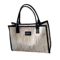 thumbnail image 4 of Bolso de hombro para mujer, moderno y elegante, tipo cartera, ligero, para regalo Beige, 4 of 9