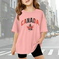 thumbnail image 2 of Vêtements pour Filles Chemise à Manches Courtes Imprimée pour Filles Col Rond Vêtements d'Été pour Fillettes Vêtements pour Fillettes 11-12 Ans Mode Filles, 2 of 5